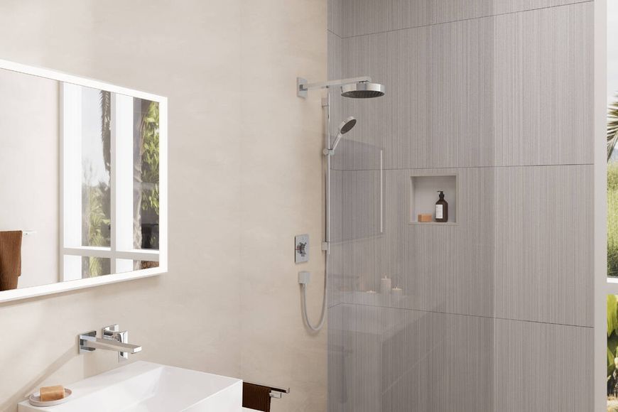 SHOWERSELECT COMFORT E термостат для 2 споживачів, прихований монтаж, колір хром 94882 фото