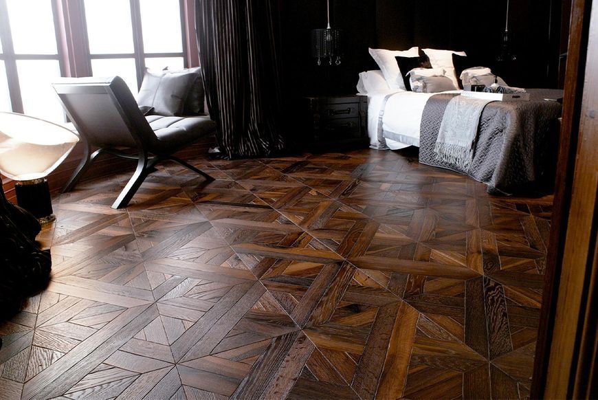 Паркетна дошка G283 CLASSIC EBANO LUXOR 39x39x1,3 100246630 фото