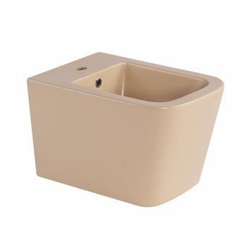 Биде подвесное Qtap Tern 520x350x330 мм, Beige QT17551303GSB SD00054294 фото