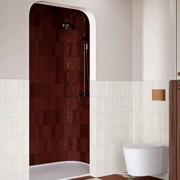 Плитка Almera Ceramica (Spain) Gelato Nutella Gloss 6,5x20 см 602391 фото