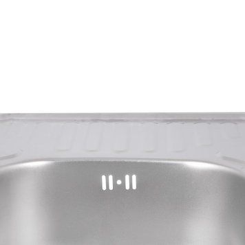 Кухонна мийка Brinex 6642 0,8 мм Satin (BRIN6642SAT08) SD00054094 фото