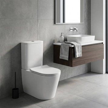 Унитаз-компакт Primera Grand 8390022 с сиденьем из дюропласта Soft close 301436 фото