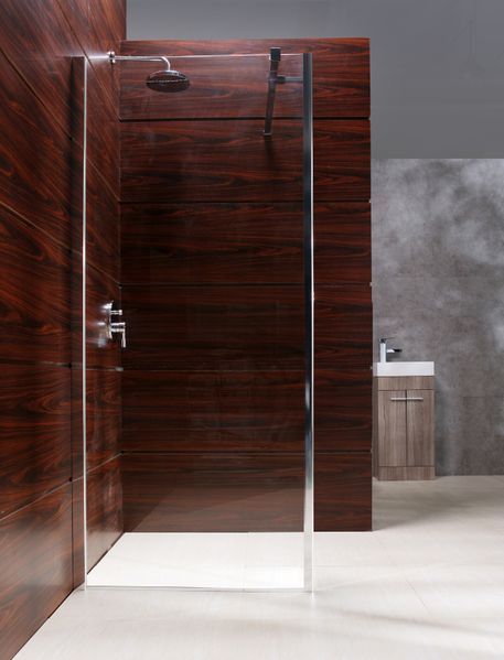 Стінка Walk-In 90*190см, загартоване прозоре скло 8мм 56987 фото