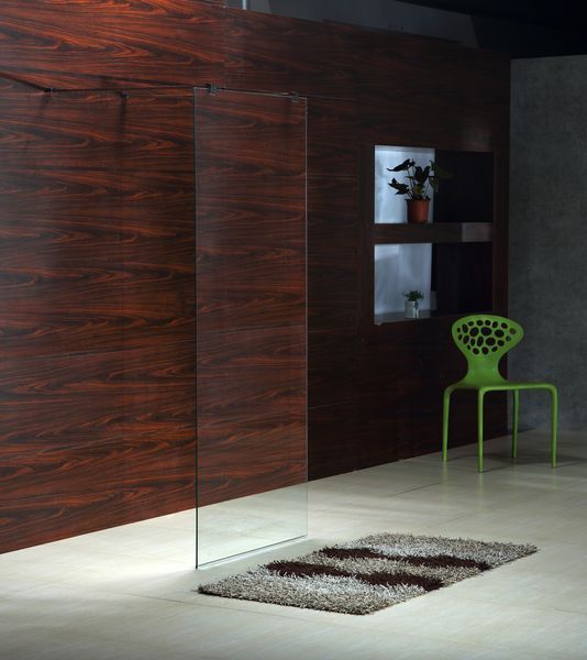 Стінка Walk-In 90*190см, загартоване прозоре скло 8мм 56987 фото