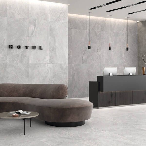 Керамограніт Almera Ceramica (Spain) P.E. Lithos Pearl Mt Rect 100x100 см 540646 фото