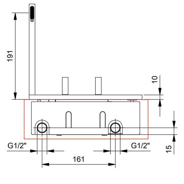 44 00 T010A AK/25 внутрішня частина змішувача для раковини (1 сорт) 482749 фото