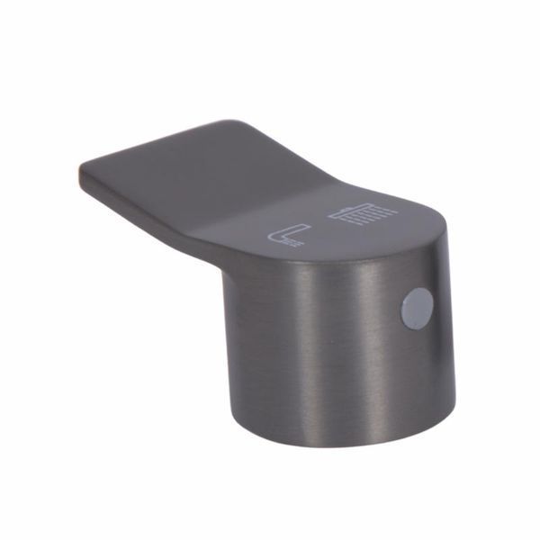 Ручка переключателя режимов Qtap (27,1x45,5x27,4) для душевой системы Presto Graphite QTPRE271455274GRP50517 SD00056641 фото