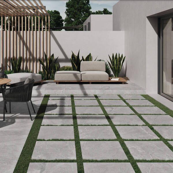 Керамограніт Almera Ceramica (Spain) P.E. Lithos Pearl Mt Rect 100x100 см 540646 фото