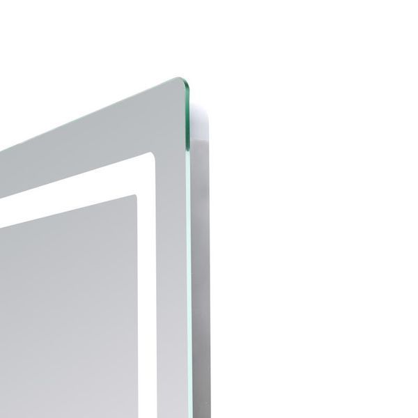 Дзеркало Lidz Kubis 700х800 з LED-підсвічуванням Touch, з антизапотіванням, з димером, рег. яскравості LD78LF904708048447 SD00054571 фото