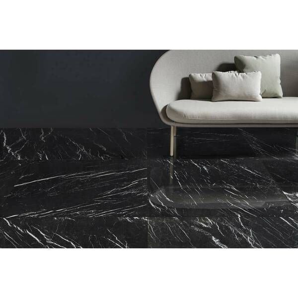 Керамогранит Peronda Marquina Black/Ep 75,5x151 см 400226 фото