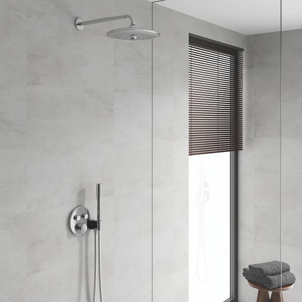 GROHTHERM SMARTCONTROL набор скрытого монтажа с верхним душем 260, цвет хром 95463 фото