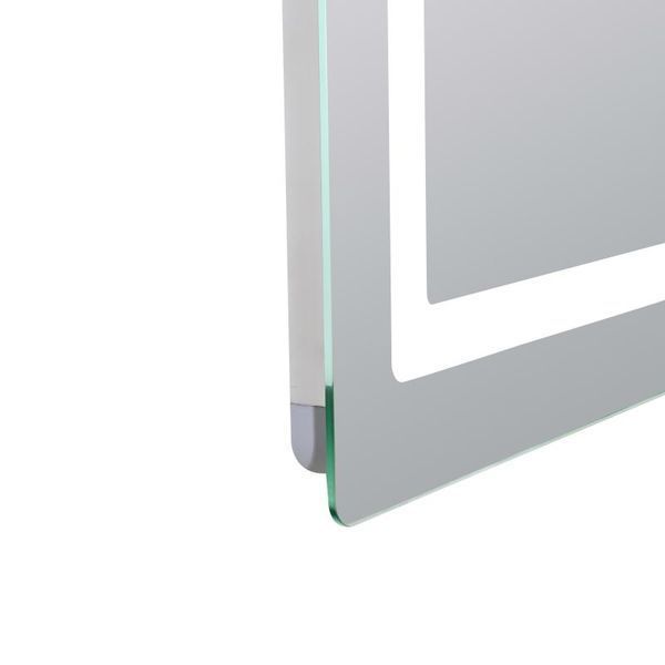 Дзеркало Lidz Kubis 700х800 з LED-підсвічуванням Touch, з антизапотіванням, з димером, рег. яскравості LD78LF904708048447 SD00054571 фото