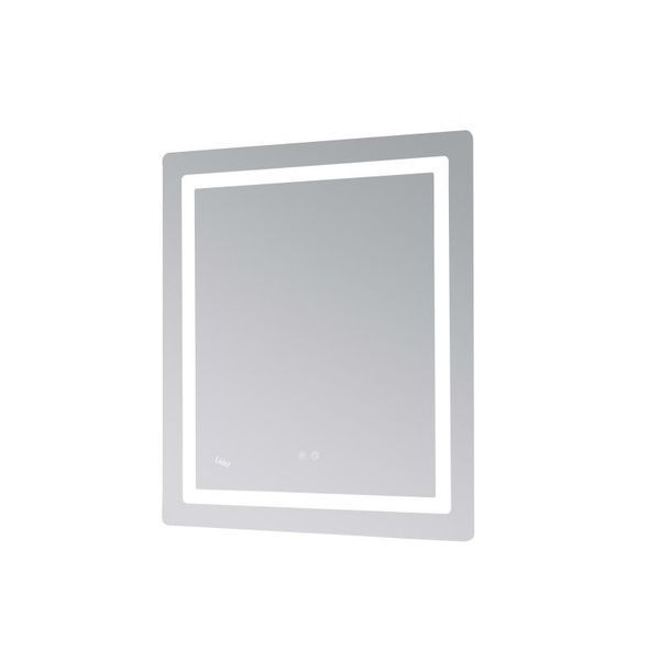 Дзеркало Lidz Kubis 700х800 з LED-підсвічуванням Touch, з антизапотіванням, з димером, рег. яскравості LD78LF904708048447 SD00054571 фото
