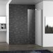 Стінка Walk-In 90*190см, загартоване прозоре скло 8мм 56987 фото 4