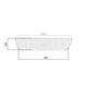 Лейка для верхнего душа Qtap Hlavova 300x200 мм прямоугольная QTHLA107BLM45783 Black Matt SD00051907 фото 2