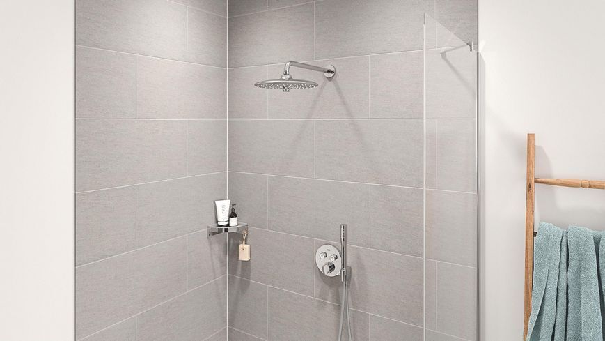 GROHTHERM SMARTCONTROL набор скрытого монтажа с верхним душем 260, цвет хром 95463 фото