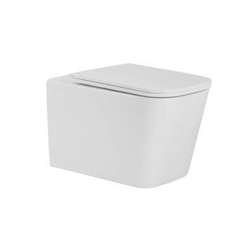 Унитаз напольный Qtap Tern безбачковый Ultra Quiet безободковый с сиденьем Soft-close WHITE QT17223303AW SD00052586 фото