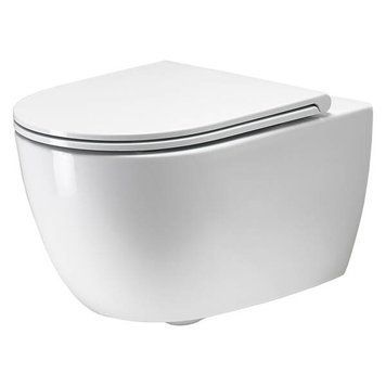 Унитаз подвесной Simas Trevi TR18/F85 /TR004 безободковый с сидением Soft Close 538871 фото