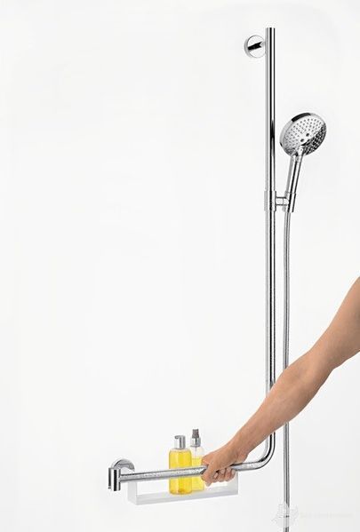 Unica Comfort Набір для душу Raindance Select S 120 / штанга Unica Comfort 1,10 м розміщена праворуч, хром 54343 фото