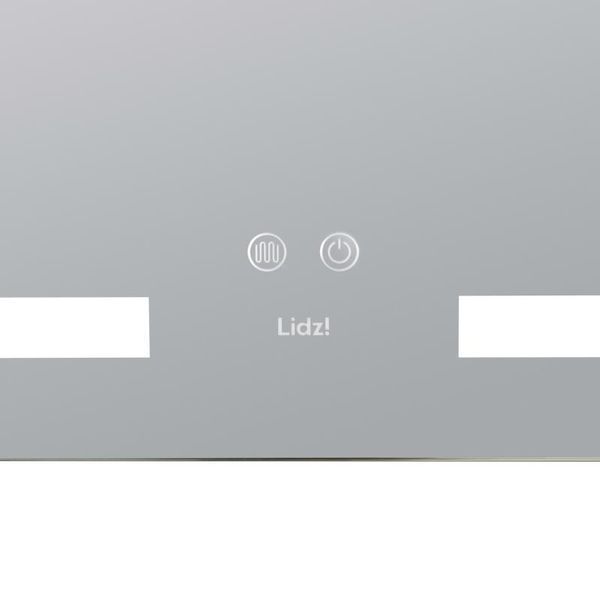 Дзеркало Lidz Kubis (KU2) 500х800 з LED-підсвічуванням Touch, з антизапотіванням, з димером, рег. яскравості LD78LF936508048448 SD00054572 фото