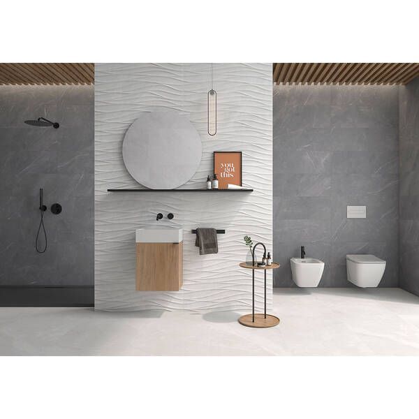 Плитка Geotiles RLV Elbert Blanco 30x90 см декор 536801 фото