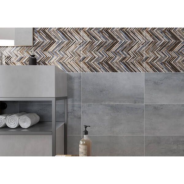 Плитка Opoczno Ua Scarlet Grey Glossy 29,7x60 см 514810 фото