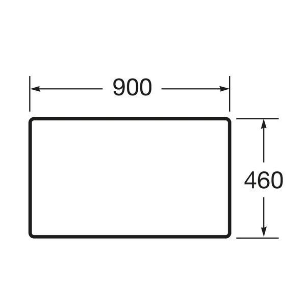 VICTORIA BASIC MODULAR стільниця 89см, колір дуб 80797 фото
