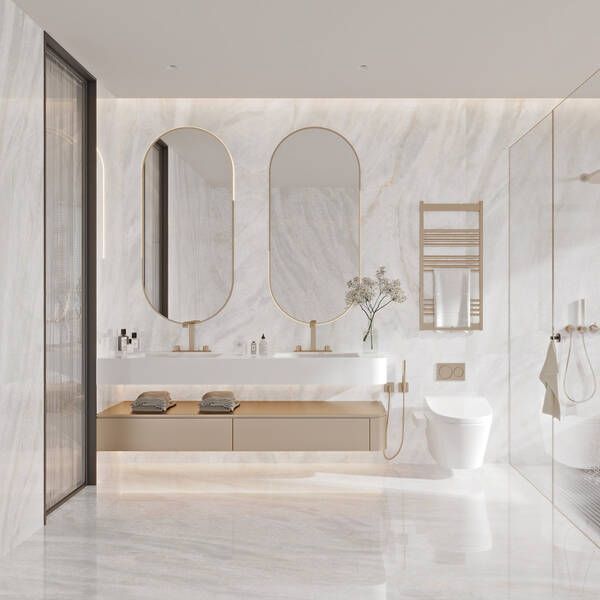 Керамогранит Almera Ceramica-2 RBG189P321B ICE CRYSTAL 90x180 см 596846 фото