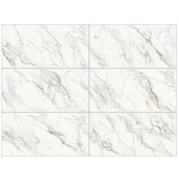 Керамограніт Almera Ceramica-2 WQX01990180GAS Calais White 90x180см 549326 фото