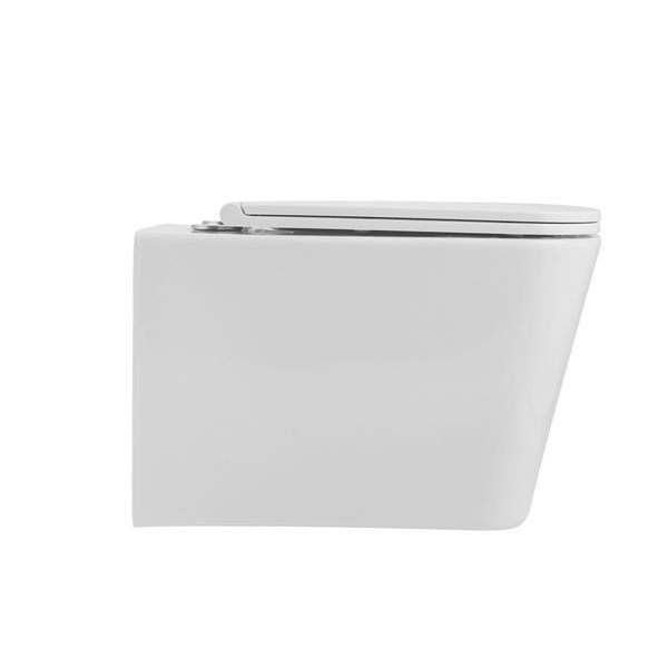 Унитаз напольный Qtap Tern безбачковый Ultra Quiet безободковый с сиденьем Soft-close WHITE QT17223303AW SD00052586 фото