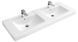 VILLEROY&BOCH Умывальник 130*49см двойной, White Alpin 101425 фото 1