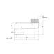 Эксцентрик радиаторный Icma 1/2"х4 см №720 SD00020749 фото 2