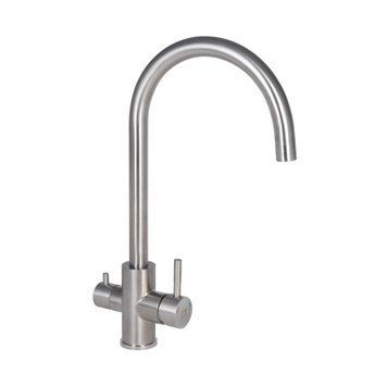 Смеситель для кухни Lidz Aria 020F (k35) LDARI020FNKS43365 Nickel SD00049488 фото