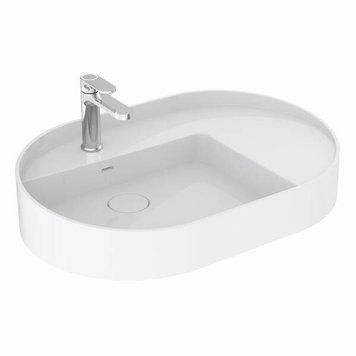 Раковина DEVIT LAGUNA 1010110 70 см на стільницю 413627 фото