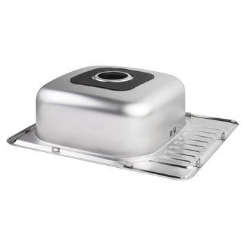 Кухонна мийка Brinex 5848 0,8 мм Micro Decor (BRIN5848MDEC08) SD00054090 фото