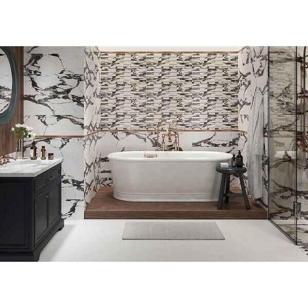 Декор Opoczno Pl Crystalline Inserto Glossy 25x75 см 479205 фото