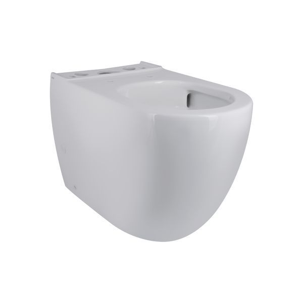 Унітаз-компакт Qtap Robin Ultra Quiet безободковий з сидінням Soft-close QT13226089AW SD00051949 фото