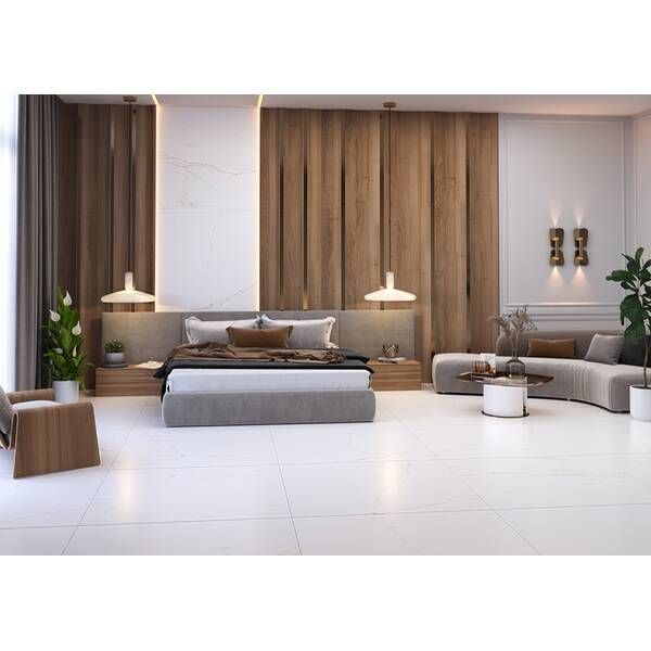 Керамограніт Almera Ceramsca (Spain) Lab. Bianco Mare Gold 120x120 см 578688 фото