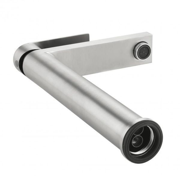 Смеситель для раковины высокий Lidz Nexus 001FH (k35) LDNEX001FHNKS49185 Nickel SD00055309 фото