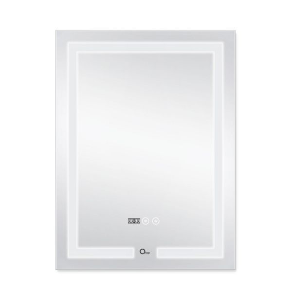Дзеркало Qtap Mideya (DC-F936) 500х800 з LED-підсвічуванням Touch, з антизапотіванням, димером QT2078F936W SD00036739 фото