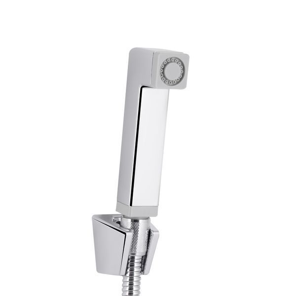 Змішувач для раковини Qtap Gemini (з гігієнічним душем) QTGEM272CRW45691 Chrome/White SD00051815 фото