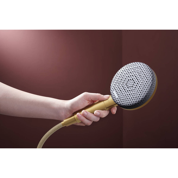 RAINDANCE ALIVE SELECT S душевой набор EcoSmart (ручной душ 3 режима, шланг, держатель), шлифованная бронза 100495 фото