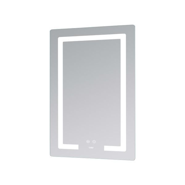 Дзеркало Lidz Kubis (KU2) 600х800 з LED-підсвічуванням Touch, з антизапотіванням, з димером, рег. яскравості LD78LF937608048449 SD00054573 фото