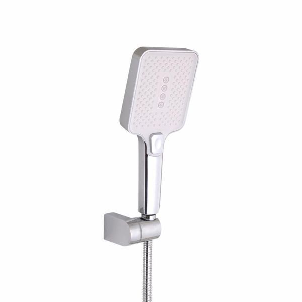 Смеситель для ванны Qtap Swan Cascada с поворотным изливом (c душевым гарнитуром) QTSWA260CRW45569 Chrome/White SD00051693 фото