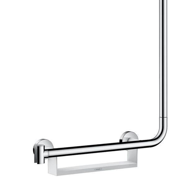 Unica Comfort Набiр для душа Raindance Select S 120 /штанга Unica Comfort 1,10 м розмiщ. справа, бiлий/хром 54344 фото