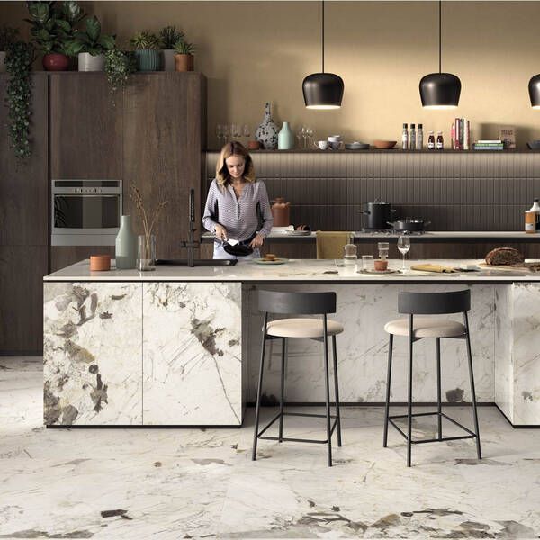 Керамограніт Imola The Room Pat Wh6 12 Rm 60x120 см 513680 фото