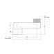 Эксцентрик радиаторный Icma 1/2"х5 см №720 SD00020750 фото 2
