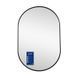 Зеркало Qtap Scorpio (SC1) с LED-подсветкой Touch, с антизапотеванием, с диммером, рег. темп. цвета (3000-6500K) Black QTSC600900 SD00055402 фото 2