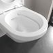 Унитаз подвесной Villeroy&Boch Architectura 5684CL01 с крышкой Soft Close и смывом Twistflush, белый глянец 589063 фото 5