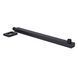 Кронштейн для верхнього душу Qtap Trubice 400 мм прямокутний QTTRU120BLM45929 Black Matt SD00052053 фото 2